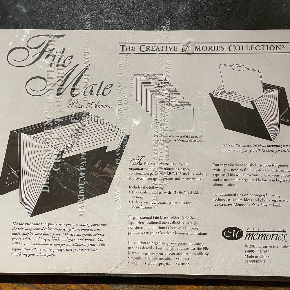 Creative Memories File Mate